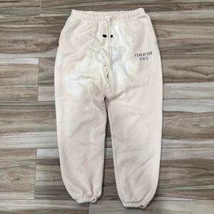 Essentials Fear of god state fw24 cream bleached sweatpants